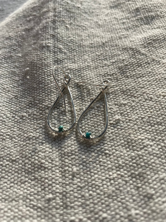 Ivy Hoops • Turquoise