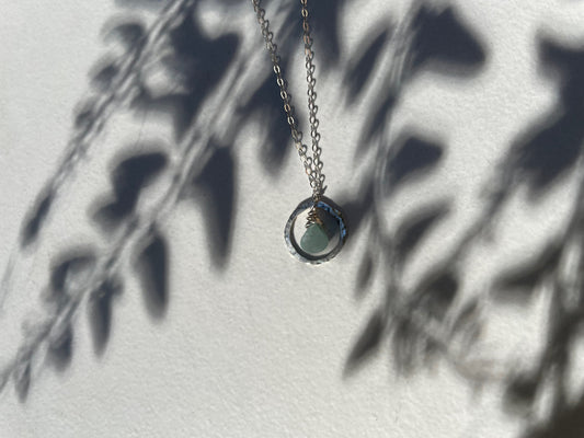 Springs necklace •Amazonite