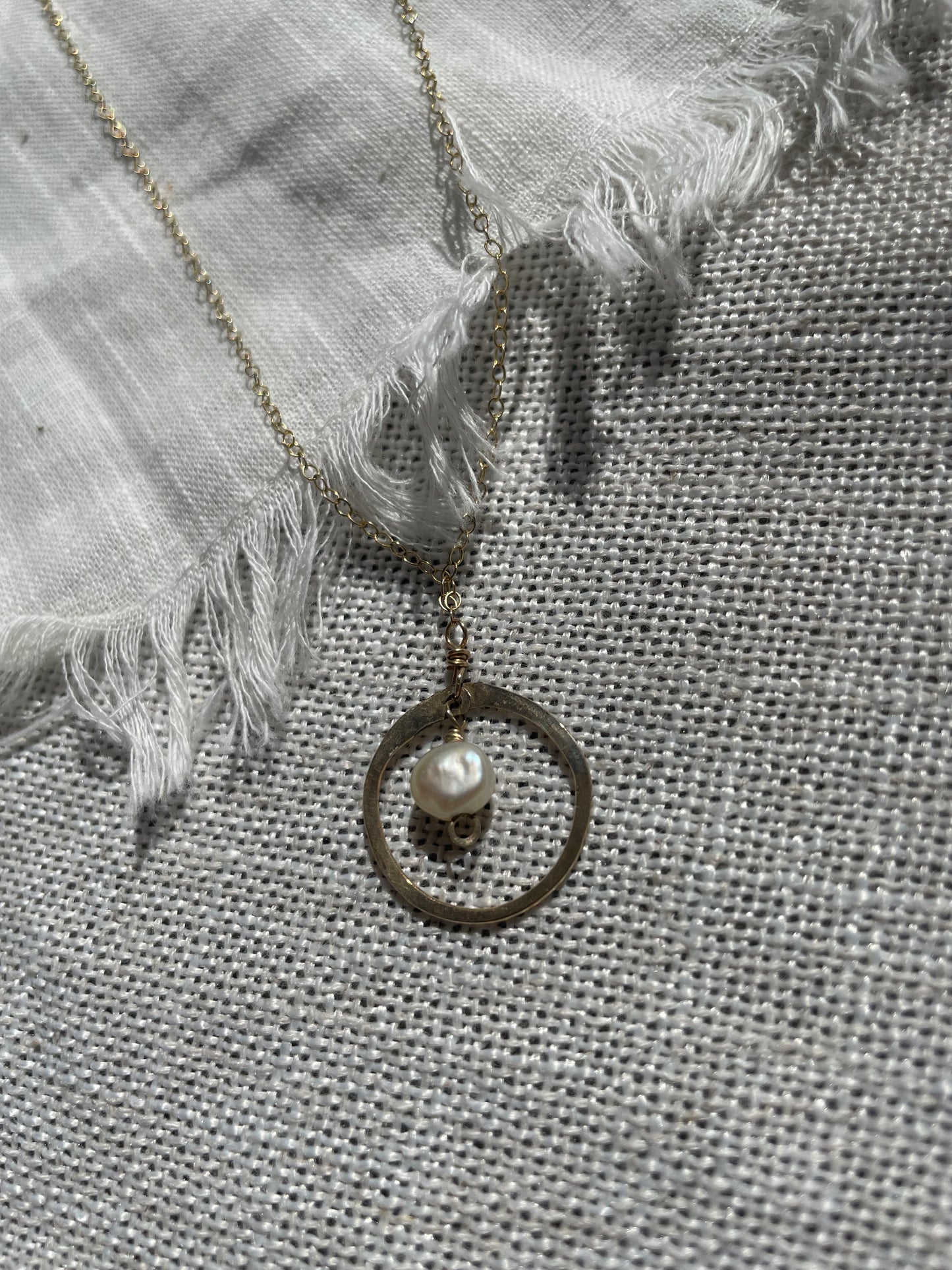 Springs Necklace •Freshwater Pearl